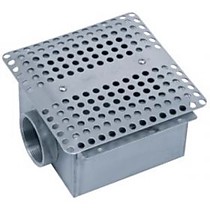 Донные сливы квадратные из нержавеющей стали